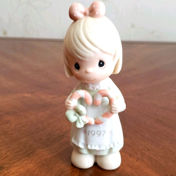 NWOT Precious Moment Christmas 1997 figurine - Picture 1 of 3